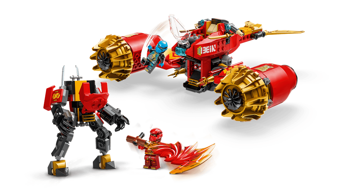 LEGO NINJAGO - Moto-Meca de la Tormenta de Kai 71830