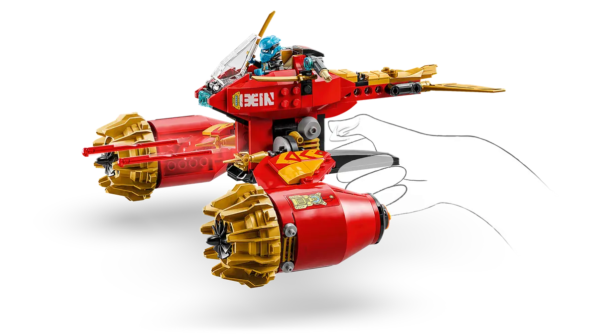 LEGO NINJAGO - Moto-Meca de la Tormenta de Kai 71830