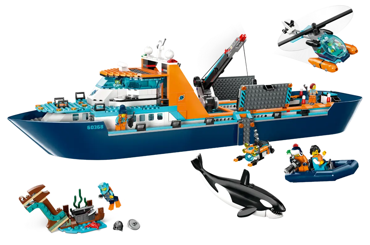 LEGO City - Barco Explorador del Ártico 60368